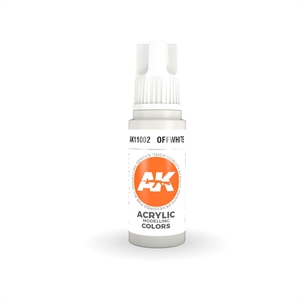AK 3rd Generation Acrylics - Offwhite