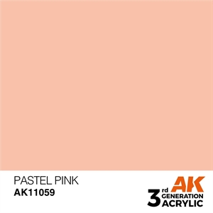 AK 3rd Generation Acrylics - Pastel Pink