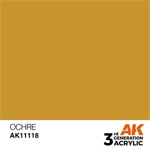 AK 3rd Generation Acrylics - Ochre