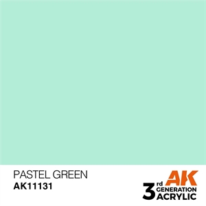 AK 3rd Generation Acrylics - Pastel Green