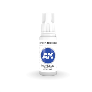 AK 3rd Generation Acrylics - Aluminium Metallic