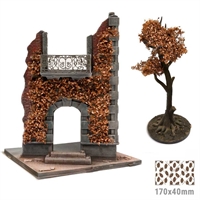 Green Stuff World -Bl�ttermatte, Eiche Braun