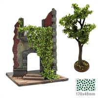 Green Stuff World - Bl�ttermatte, Birke Hellgr�n