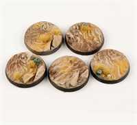 Gamers Grass - Deserts of Maahl Bases 5Stk.