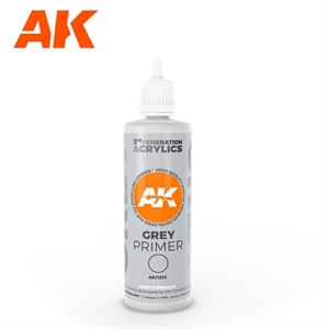 AK 3rd Generation Acrylics - Grey Primer