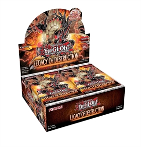YGO - Legacy of Destruction, Booster Display
