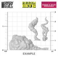 Green Stuff World - Resin Smoke & Stun Grenades