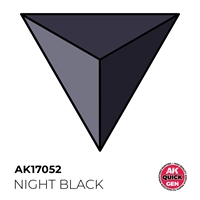 AK Quick Generation Acrylics - Night Black