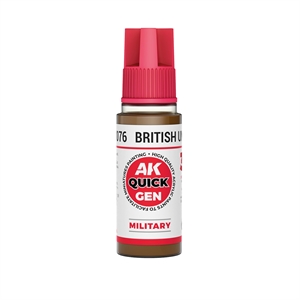 AK Quick Generation Acrylics - British Uniform