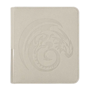 Dragon Shield - Zipster Small, Ashen White