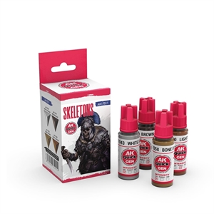 AK Quick Gen. Acrylics - Set: Skeletons