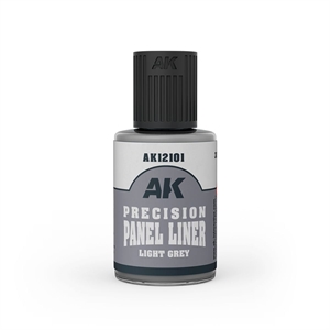 AK Interactive - Precision Paneliner, Light Grey