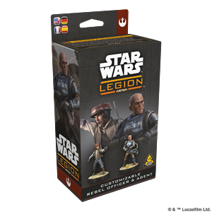 Star Wars: Legion - Customizable Rebel Officer & Agent