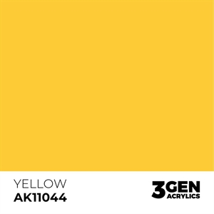 AK 3rd Generation Acrylics - Yellow