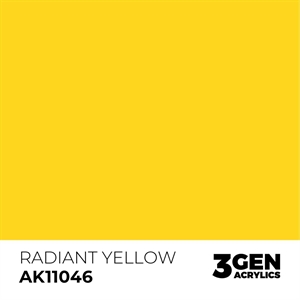 AK 3rd Generation Acrylics - Radiant Yellow