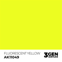 AK 3rd Generation Acrylics - Fluorescent Yellow