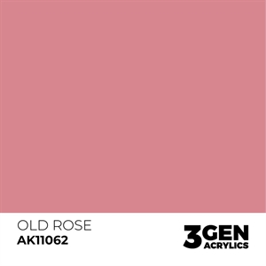 AK 3rd Generation Acrylics - Old Rose