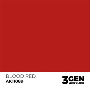 AK 3rd Generation Acrylics - Blood Red