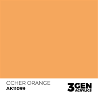 AK 3rd Generation Acrylics - Ocher Orange