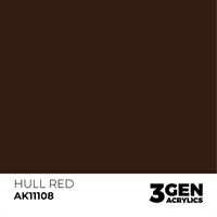 AK 3rd Generation Acrylics - Hull Red