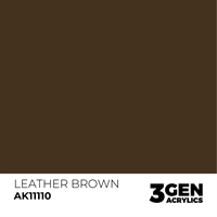 AK 3rd Generation Acrylics - Leather Brown