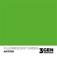 AK 3rd Generation Acrylics - Fluorescent Green