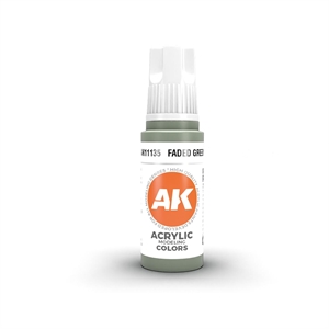 AK 3rd Generation Acrylics - Faded Green
