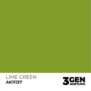 AK 3rd Generation Acrylics - Lime Green