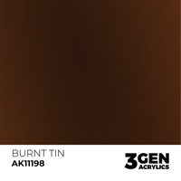 AK 3rd Generation Acrylics - Burnt Tin Metallic