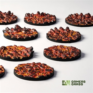 Gamers Grass - Base Toppers, Molten Lava 12Stk.