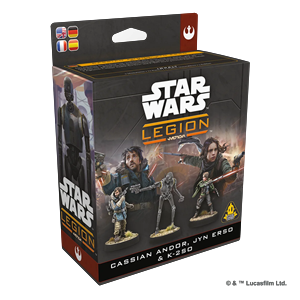 Star Wars: Legion - Cassian Andor, Jyn Erso & K-2SO