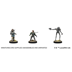 Star Wars: Legion - Cassian Andor, Jyn Erso & K-2SO
