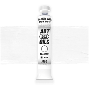 Abt 502 - Oils, Titanium White/Snow white