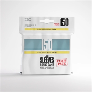 Just Sleeves – Value Pack Mini American, 150