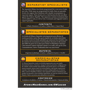 Star Wars: Legion - Separatisten Allianz